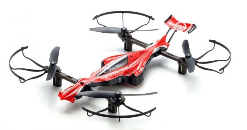 Kyosho 20571R - 1/18 G-Zero Shinning Red Drone Racer Readyset R/S