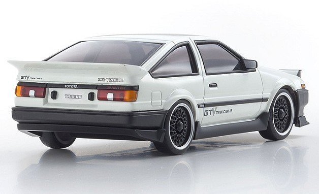 32172GTV - Toyota Sprinter Trueno GTV AE86 White MA-020VE AWD PRO+D EVO  Kyosho