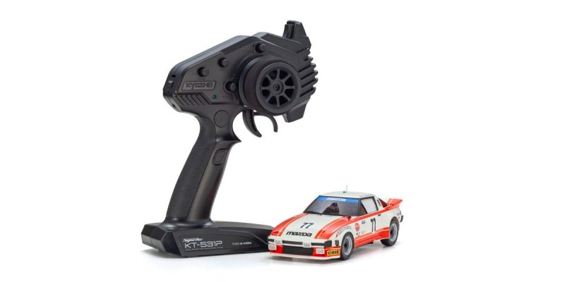 Kyosho 32365R - MINI-Z RWD MR-04 readyset MAZDA SAVANNA RX-7 (SA22C) \\\"1979 DAYTONA CAR No.77\\\"