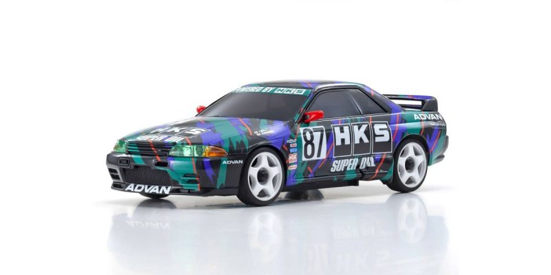 Kyosho MZP449HK - ASC MA020N HKS SKYLINE GT-R R32 #87 1993