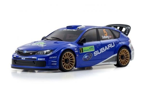 Kyosho MZP458WR - Subaru Impreza WRC 2008 No.5 ASC Mini-Z Body Set MA-020-N