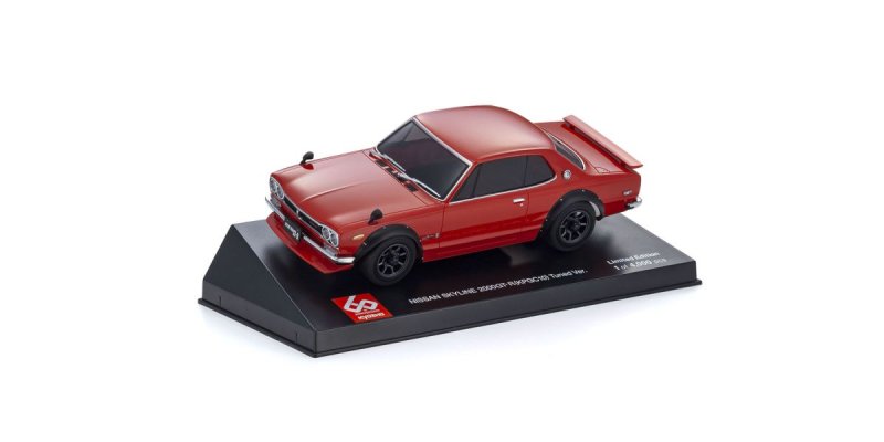 Kyosho MZP466R60 - ASC MA-020 NISSAN SKYLINE 2000GT-R (KPGC10) Tuned Ver. Red 60th Anniversary