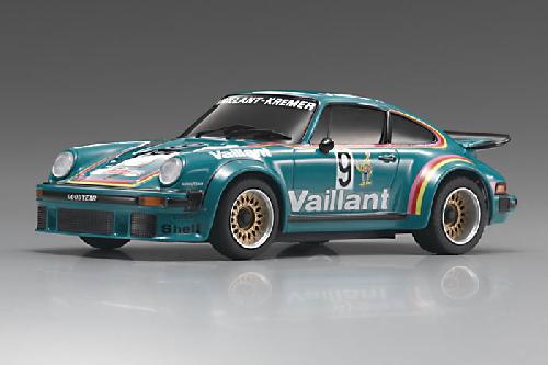 Kyosho 30393V - 1/27 R/C EP TOURING CAR MINI-Z Racer MR-015 RM Loaded with RA-4B FET PORSCHE 934 RSR TURBO 1976 Vaillant Ready set