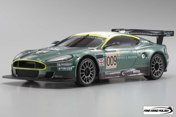 Kyosho 30485L9 - 1/27 MINI-Z Racer MR-02 MM - ASTON MARTIN Racing DBR9 - No.009 Le Mans 2007