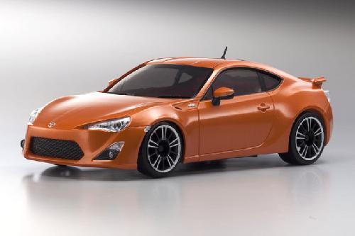 Kyosho 32717MO - 1/27 R/C EP Touring Car MINI-Z Racer MR-03N-RM with ASF 2.4GHz System - TOYOTA 86 - Metallic Orange