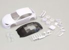 Kyosho MZN160 - Subaru Impreza WRC2008 White Body Set with Rim (Unpainted) for Mini-Z