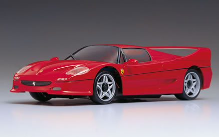 Kyosho MZX304R - Auto Scale Collection - 1/28 Scale Mini-Z Min Z Monster FERRARI F50 (RED)