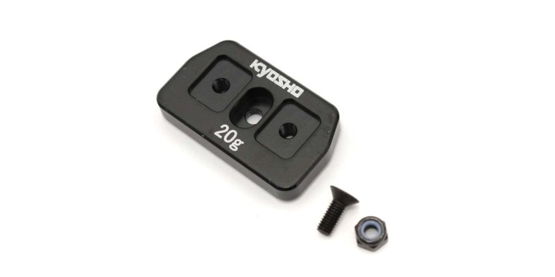 Kyosho IFW605B-20 - Rear Chassis Weight(20g/MP10/MP9e EVO.)