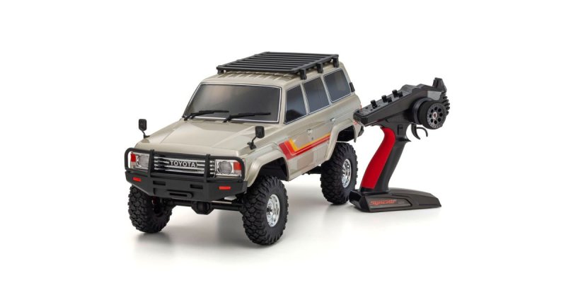 Kyosho 34801T1 - 1:10 Scale Radio Controlled Electric Powered 4WD KC10 Series readyset TOYOTA LAND CRUISER 60 Body Type1