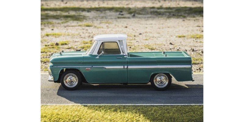 Kyosho 34435T1 - 1:10 Scale Radio Controlled Electric Powered 4WD FAZER Mk2 FZ02L Series readyset 1966 Chevy(R) C10 Fleetside Pickup Light Green