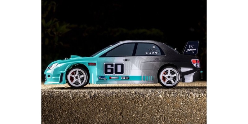 Kyosho 34473T1 - 1:10 Scale Radio Controlled Electric Powered 4WD FAZER Mk2 FZ02-D readyset SUBARU IMPREZA 2006 Color Type 1