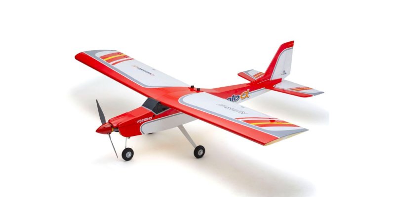 Kyosho 11271R - 40 Class Trainer CALMATO Alpha 40 TRAINER EP/GP Overlay film Red