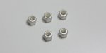 Kyosho 1-N3043NA-S - Nut(M3x4.3)Nylon(Aluminium/Silver/5pcs)