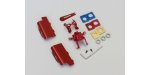 Kyosho MBW2013HR - Aluminum Heatsink Parts(Red/for MB-010)