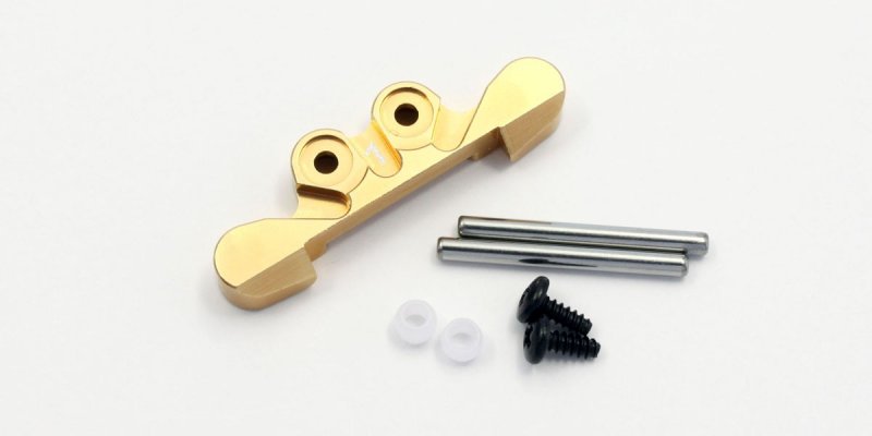 Kyosho MBW025G-1 - Aluminum Rear Suspension Mount (1-deg/Gold)