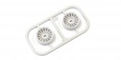 Kyosho MDH100W-N15 - Multi Wheel N/Offset 1.5(White/AWD/2pcs.)