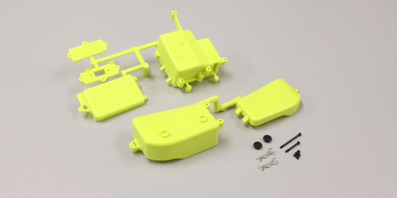 Kyosho IFF001KY - Battery&Receiver Box Set(F-Yellow)