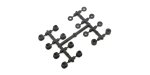 Kyosho IF613HB-01B - Rear Hub Carrier Bush Set (MP10)