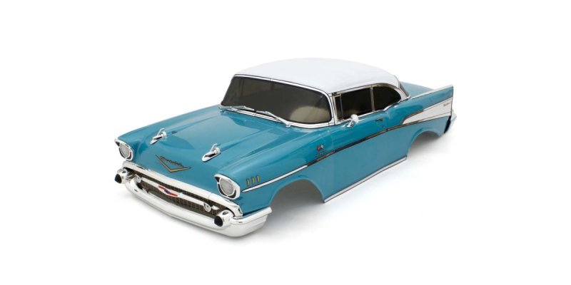 Kyosho FAB709TQ - 1957 Chevy(R) Bel Air Coupe Tropical Turquoise Decoration Body Set