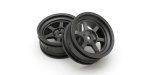Kyosho FAH709BK - RAYS TE37V Wheel Offset 5mm(FZD2/BlackM/2p)