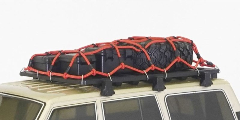 Kyosho CLW008BK - Roof Carrier Net (200x140mm/Black)