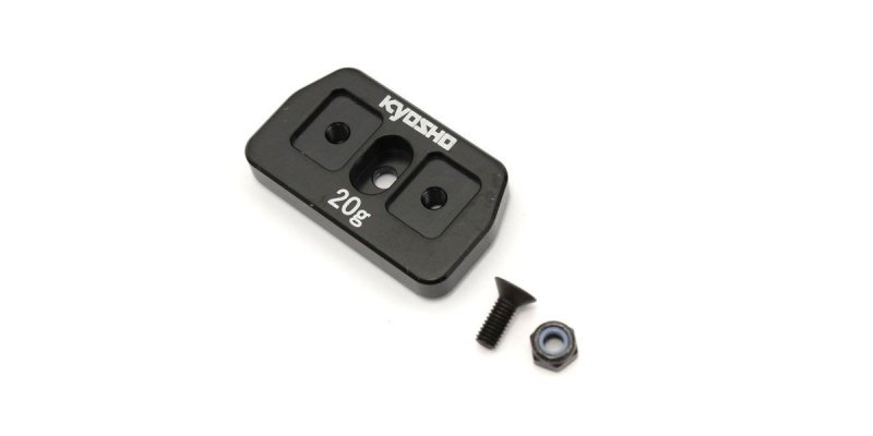 Kyosho IFW605-20 - Rear Chassis Weight(20g/MP10/MP9e EVO.)