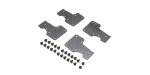 Kyosho IFW706 - Carbon Rear Lower Sus. Plate Set(MP11)