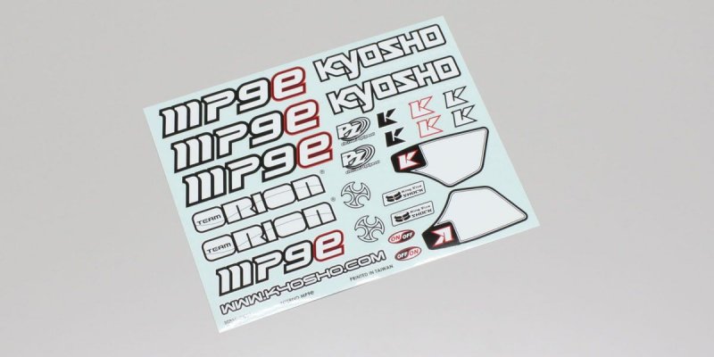 Kyosho IFD501 - Decal (MP9e)