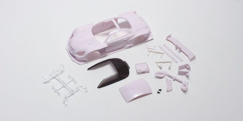 Kyosho MZN156 - LEXUS SC430 GT500 2012White Body Set(Non