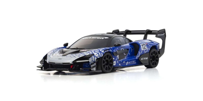 Kyosho MZP243BL - ASC MR-03W-MM McLaren Senna GTR Blue