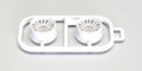 Kyosho MZH131W-W3 - Multi Wheel II W/Offset 3.0(White/RE30/2