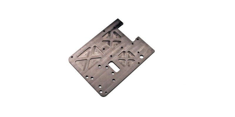 Kyosho MAW003GM - Under Plate(7075/Gun Metallic)