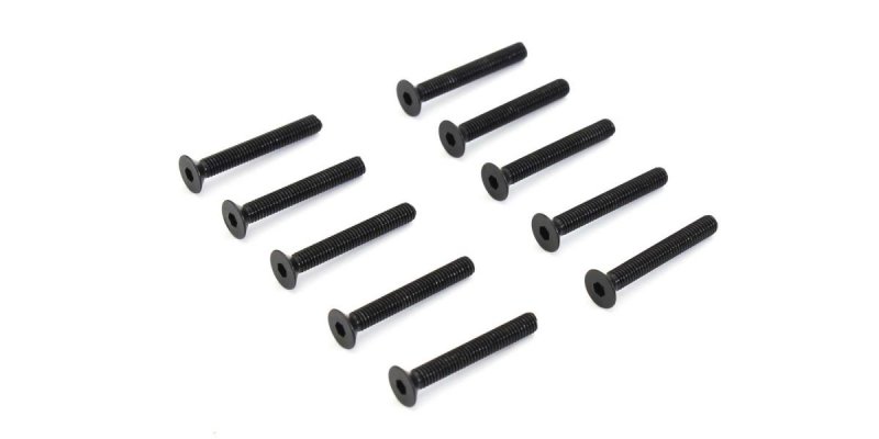 Kyosho 1-S33022H - Flat Head Screw(Hex/M3x22/10pcs)