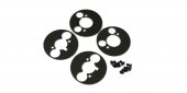 Kyosho VZW428 - Carbon Disk Plate Set(for R4)