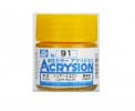 Mr.Hobby GSI-N91 - Acrysion Acrylic Water Based Color Gloss Clear Yellow - 10ml