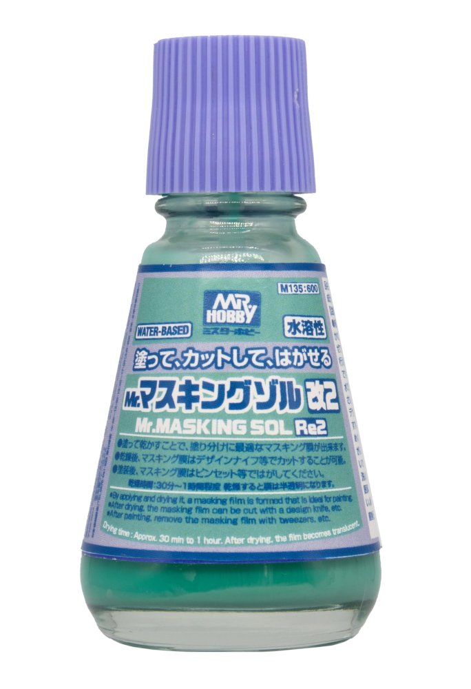Mr.hobby M135 - Mr.Masking Sol Re2 (20ml) Water-Based