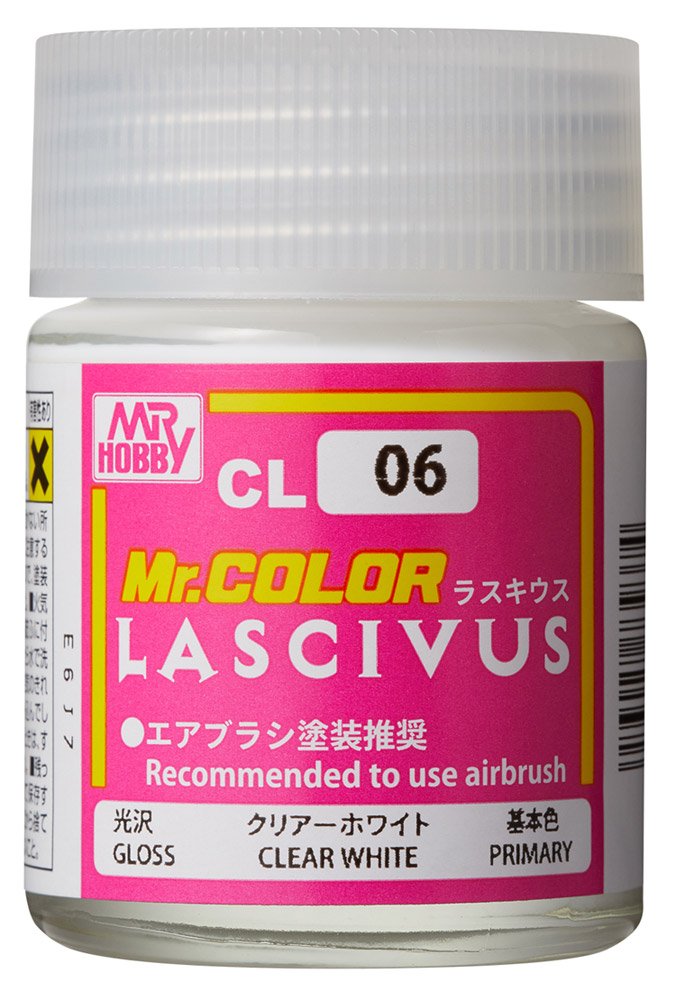 Mr Hobby CL06 - Mr Color Lascivus Clear White 18ml