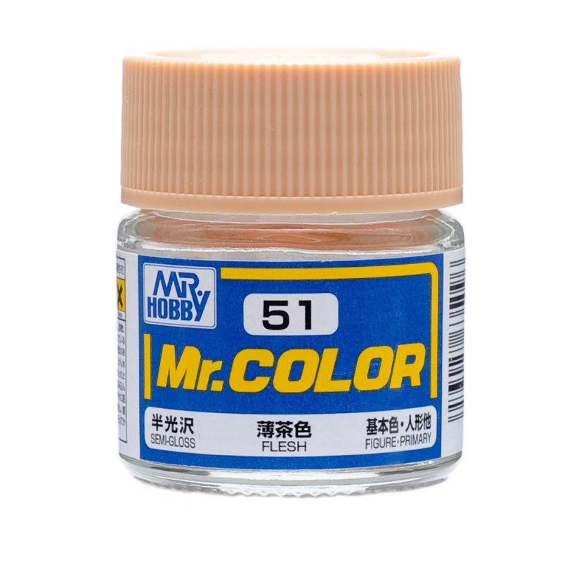 Mr.Hobby GSI-C51 - Semi-gloss - Flesh - 10ml