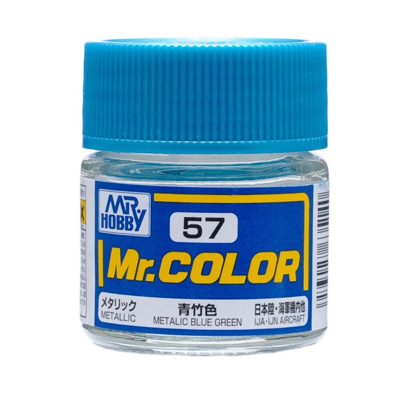 Mr.Hobby GSI-C57 - Metallic - Blue Green - 10ml