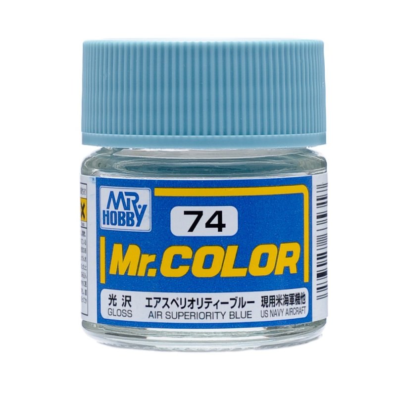 Mr.Hobby GSI-C74 - Gloss - Air Superiority Blue - 10ml