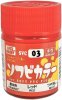 Mr.Hobby SVC03 - Water-Based Sofubi Color Matt Red (18ml) For Soft PVC Figure