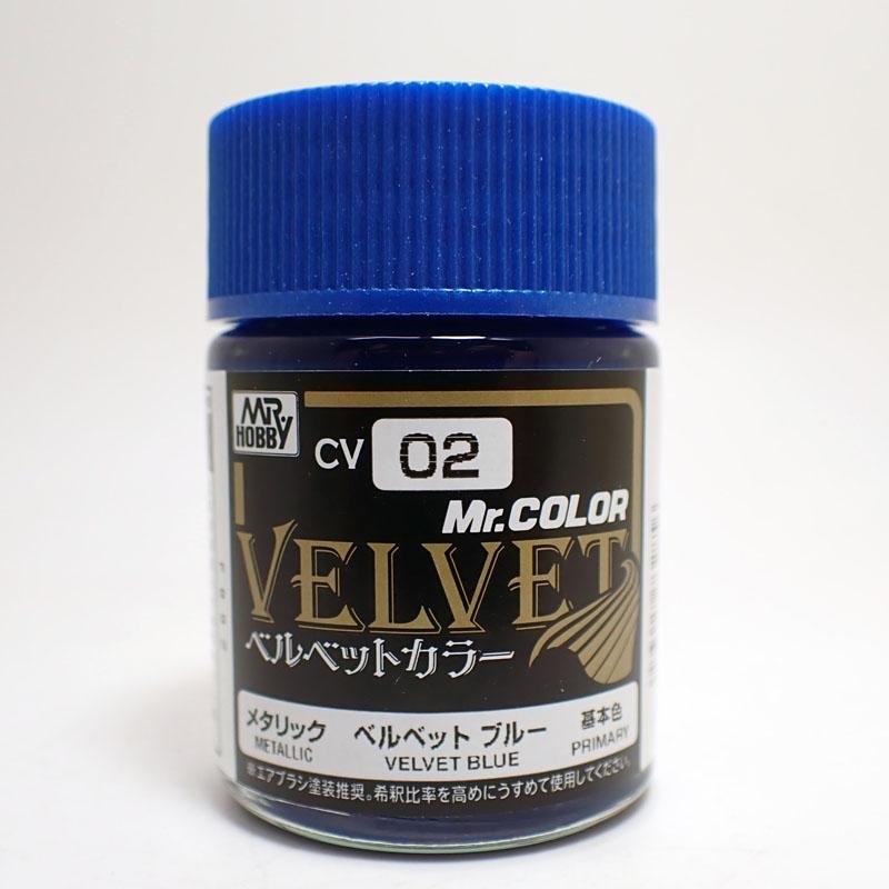 Mr.Hobby CV02 -Mr.Color Gloss Metallic Velvet Blue (18ml)