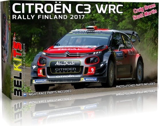 Belkit BEL018 - 1/24 Citroen C3 Finland 2017