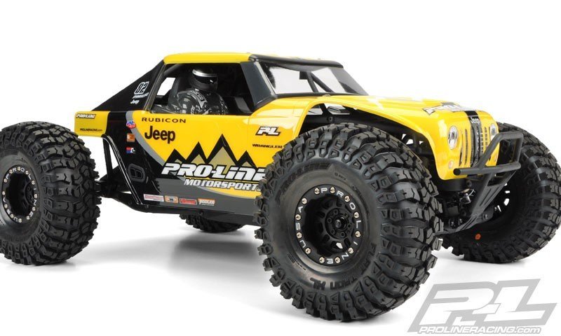 3452-00 | Jeep Wrangler Rubicon Clear Body for Axial Yeti Pro-Line