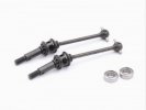 RAD-XR-10034 T4 50mm PREMIUM Steel Double Joint Drive Shaft Set (V2), Rear