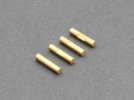 RAD-PDJ-10011 2x10mm Shaft Pin with Lock Slot, Titanium Coated, 4 pcs