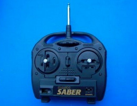 Sanwa Dash Saber AM 27mhz 2 Channel Radio Control w/SRD-2122RS Receiver/2x SRM-102 Servos(SB-NOR)