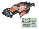 Serpent SER170360 Body SRX2 MT Orange pre cut