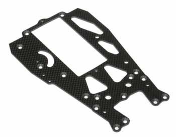 Serpent SER902151 Radio Plate Carbon 2.5mm