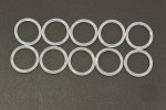 Serpent SER600113 O-ring shock nut  (10)